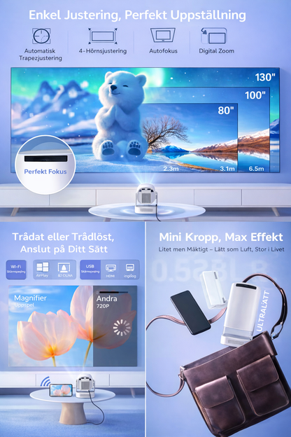 Visiora EasyCinema™ – Mini Projektor